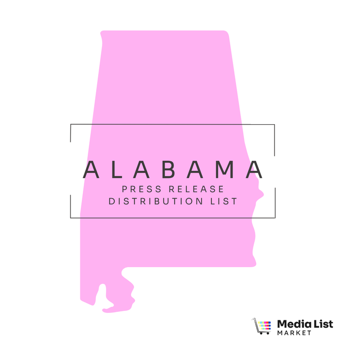 Alabama Press Release Distribution List (2025)